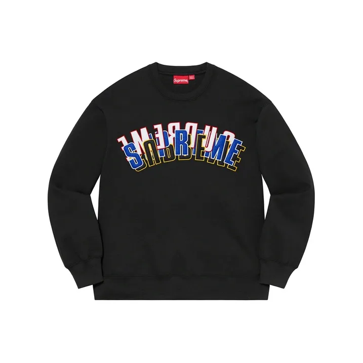 Supreme Stacked Crewneck-0