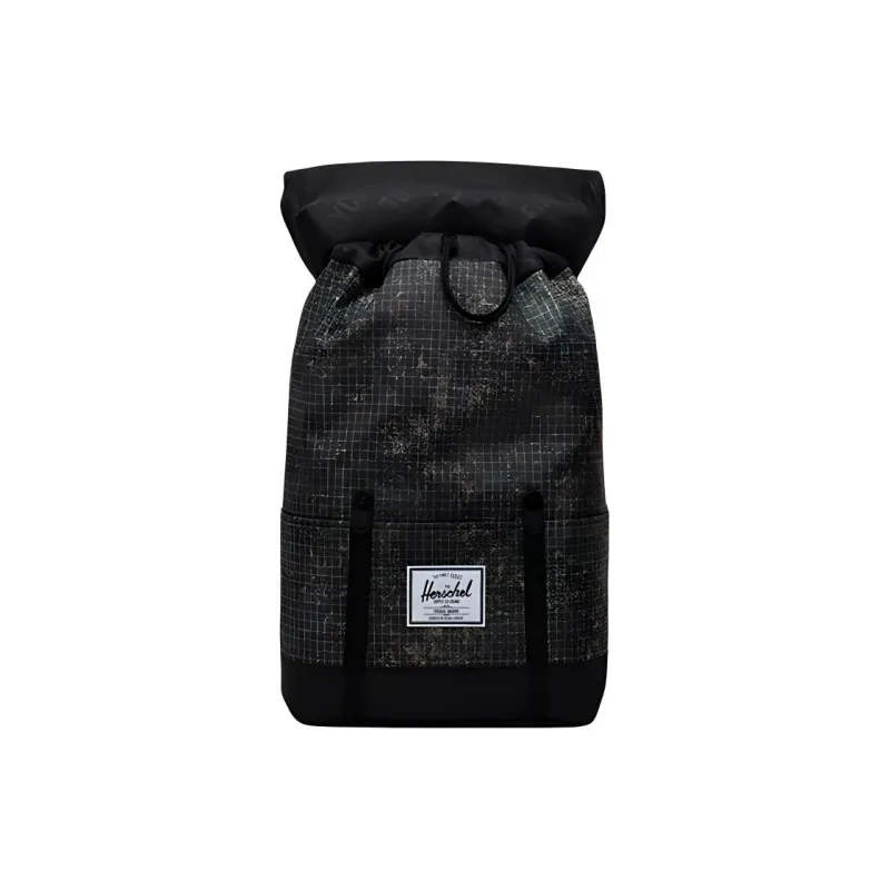 Herschel Recycled Material Backpack Regular Unisex Jungle Map Print-2