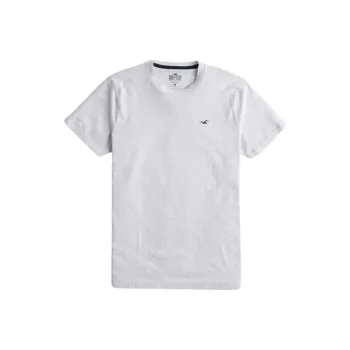 Hollister T Shirt Men's Light Heather Gray