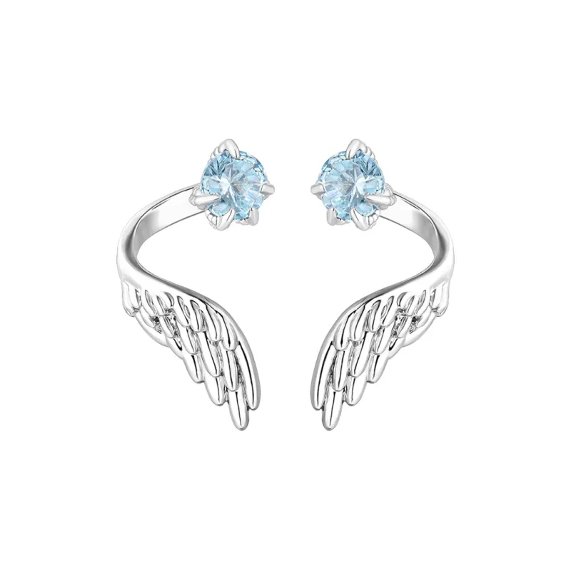 MISS XIA JWY Titanium Steel Stud Earrings Women's-14