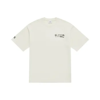 MLB New York Yankees Basic Collection SS25 T Shirt Unisex Deep Ivory
