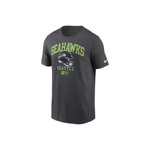 nike mercurial NFL FW24 Seattle Seahawks Helmet Essential T-Shirt Men's Anthracite