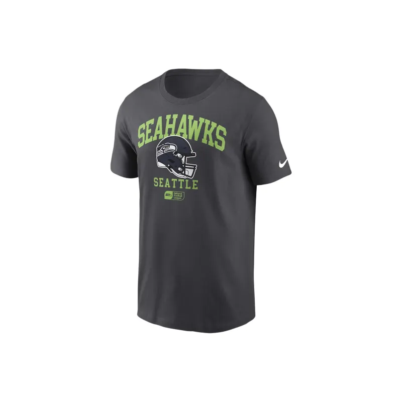 Nike NFL FW24 Seattle Seahawks Helmet Essential T-Shirt Men's Anthracite-0