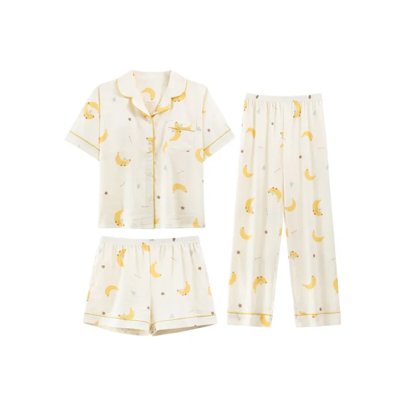 Ta Yan Pajama Set Women's Yellow-0