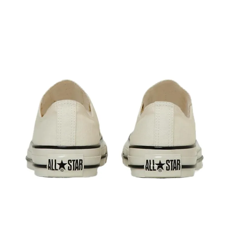 Converse All Star Aged Impact Resistant Low Top Canvas Shoes Unisex Gray White-4