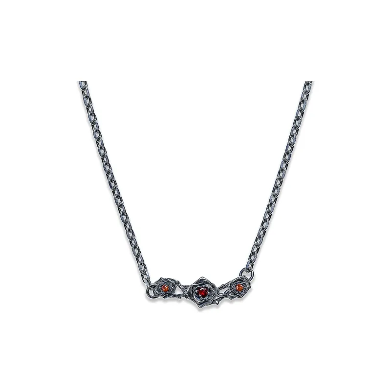 Cuud 925 Sterling Silver Necklaces Men's-0
