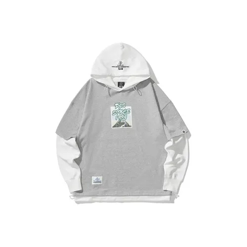 PJ's Vigor Hooded Mock Two-Piece Sweatshirt Unisex