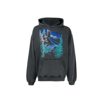 HOLZWEILER Logo-print Cotton Hoddie