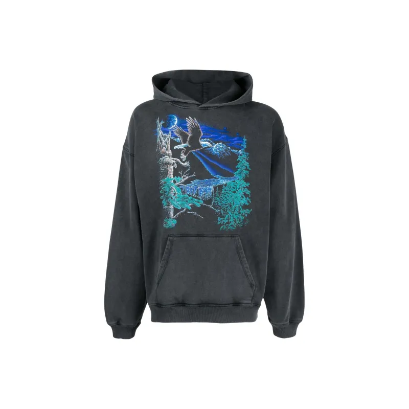 HOLZWEILER Logo-print Cotton Hoddie-0
