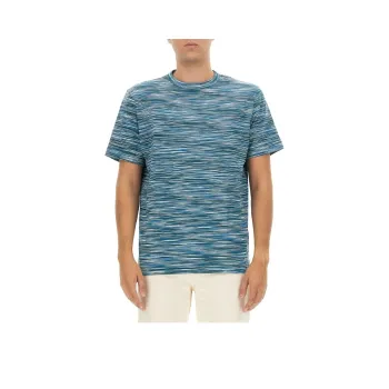 MISSONI Slub Crewneck T Shirt
