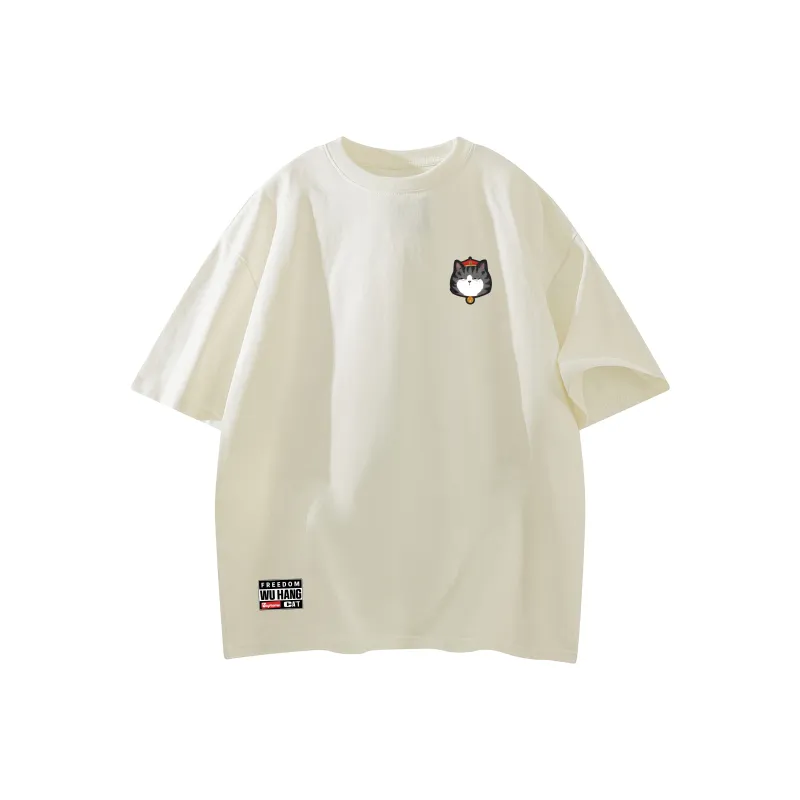 Supremo Cat T Shirts Unisex-4