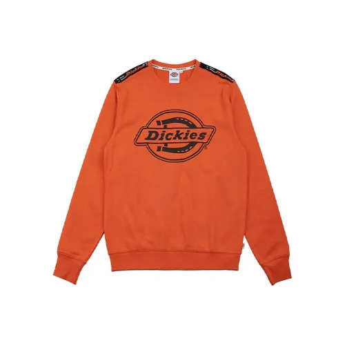 Dickies Crew Neck Regular Sweatshirt Men's Orange