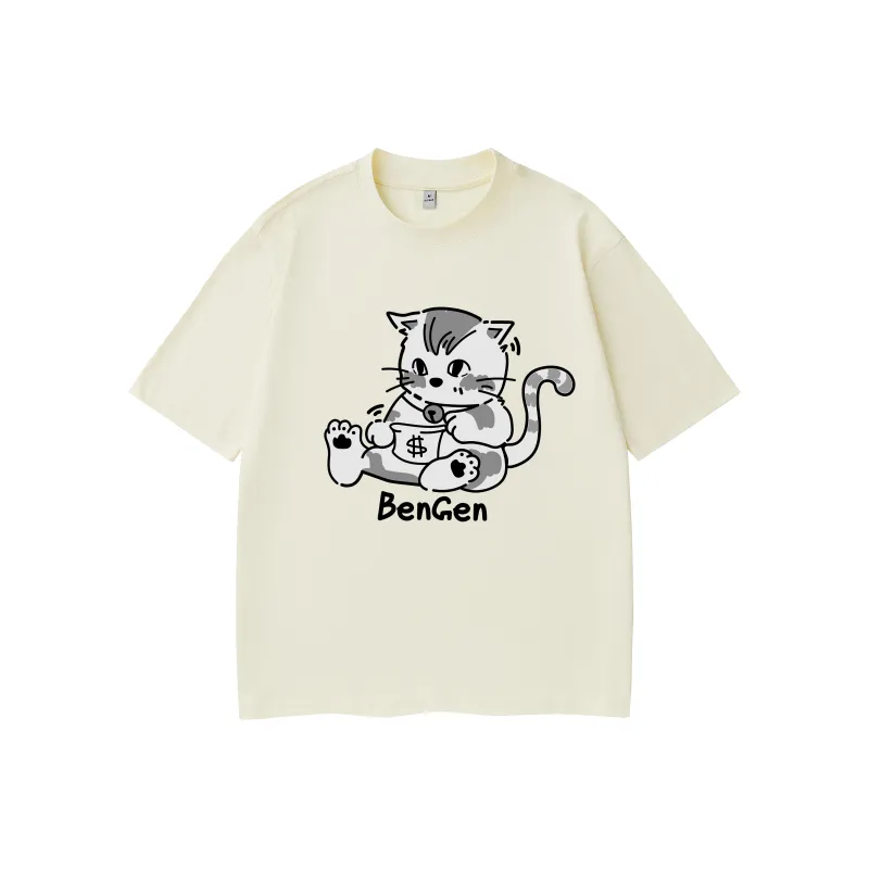 BENGEN T Shirts Unisex-4