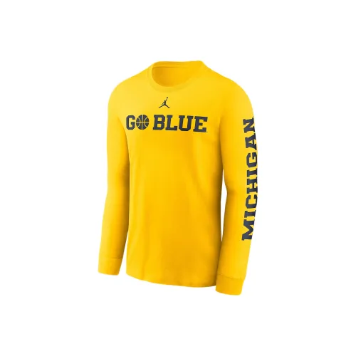 JORDAN T Shirts Men Yellow