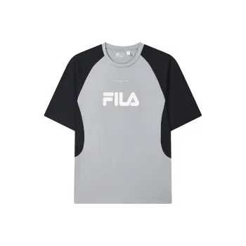FILA T Shirt Men's Marble Asphalt Gray Green