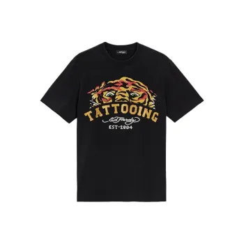 Ed Hardy SS24 T Shirt Men's Black