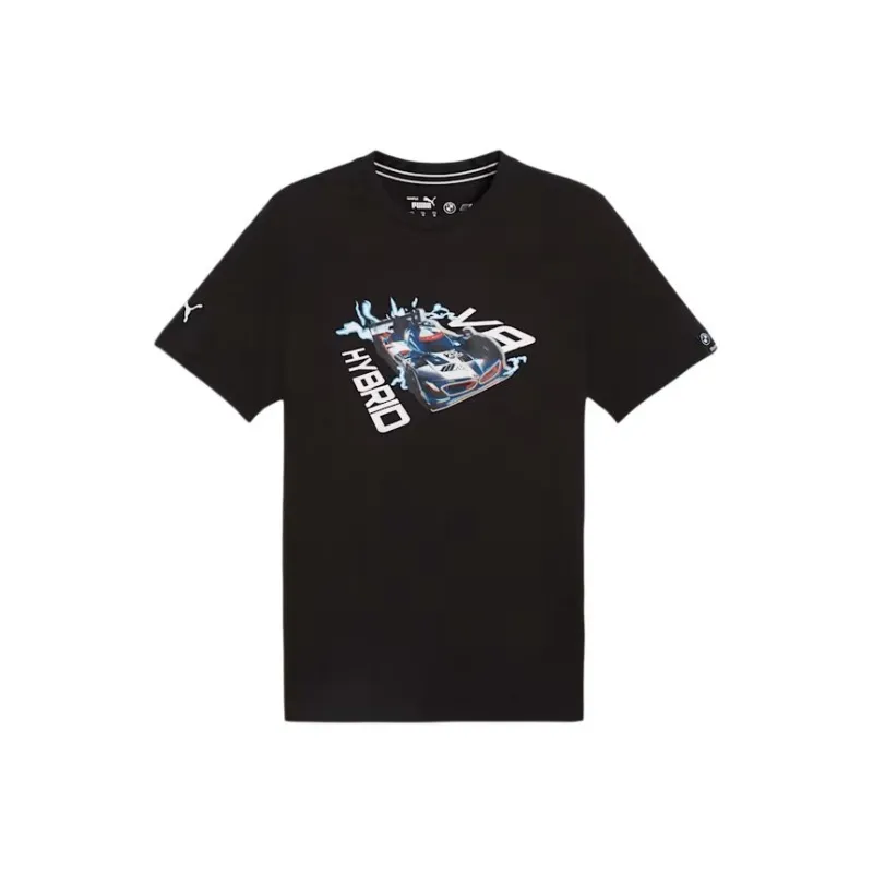 PUMA BMW M Motorsport SS24 T Shirt Men's Black-0