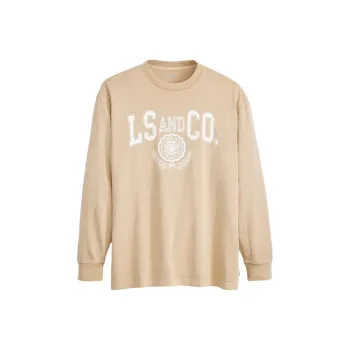 Levis T-Shirts Men Beige