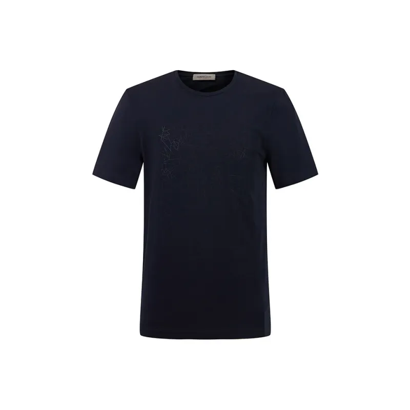 CORNELIANI T Shirt Men's Navy Blue-0