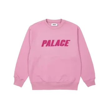 PALACE Iridescent Applique Crew