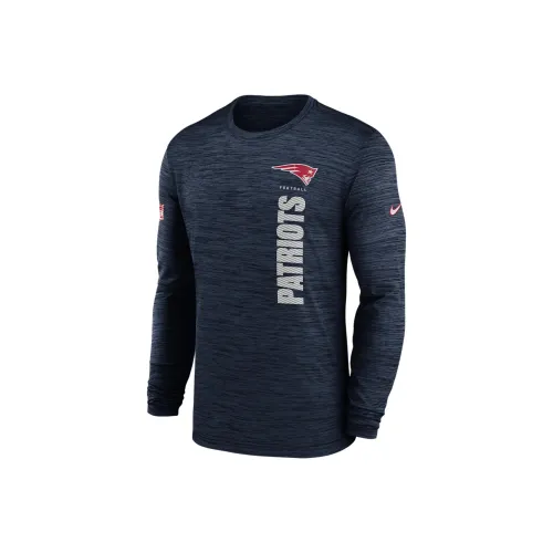 Nike New England Patriots Sideline Velocity Men's Nike Dri-FIT Nfl Long-Sleeve T-Shirt