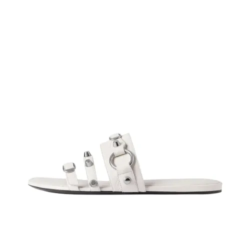 Balenciaga Slide Slippers Women's White
