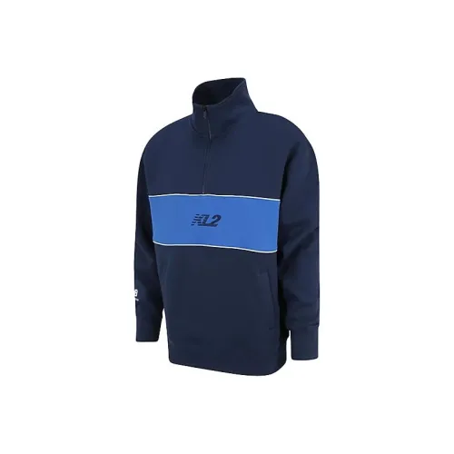 New Balance New Balance X Kawhi's Klawset Co branded Sweatshirts Men Marine Blue