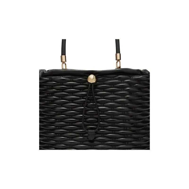Furla Calfskin One Shoulder Handbags Regular Women's Black-2