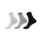 GL4024 Crew Socks 3 Pack (White/Light Gray/Black)