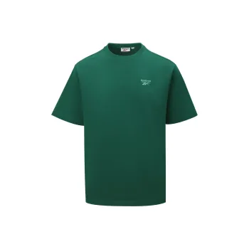 Reebok T Shirt Unisex Dark Green