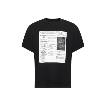 MM6 Maison Margiela Graphic Printed Crewneck T Shirt