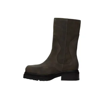 ECKHAUS LATTA Stack Ankle Boots 5cm Women's Brown
