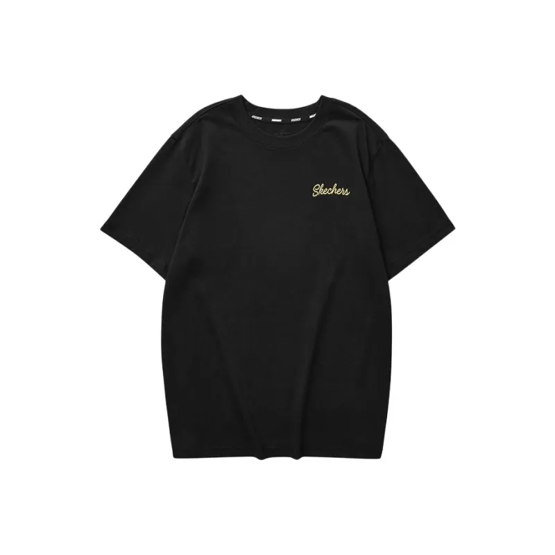 Skechers T Shirt Unisex Carbon Black-0