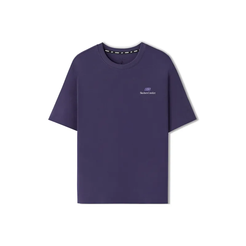 Skechers T Shirt Unisex Gothic Purple-0