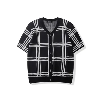 I'm David T Shirt Men's Black White Plaid