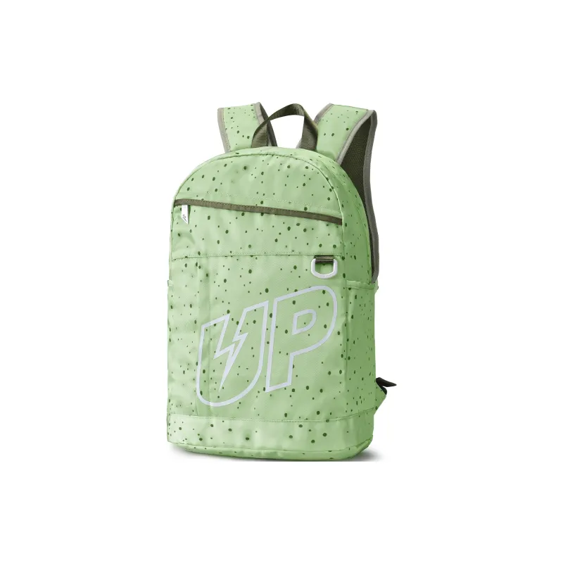 TURN UP Polyester Backpacks Unisex Green-1