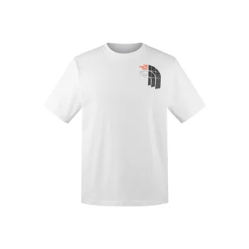 THE NORTH FACE City Outdoor Collection T Shirt Unisex Snow Peak White