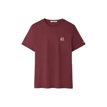 HLA T Shirts Men Dark Red 07