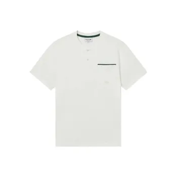 LACOSTE T Shirts Men 70V/Ecru