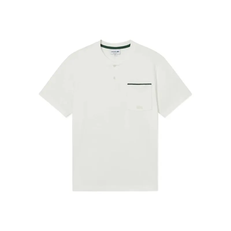 LACOSTE T Shirts Men 70V/Ecru-0
