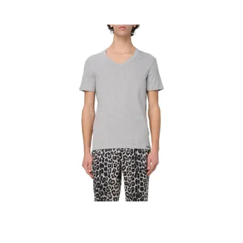 TOM FORD V Neck Jersey T Shirt
