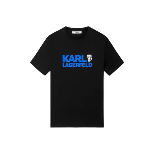 KARL LAGERFELD T Shirt Men's Black