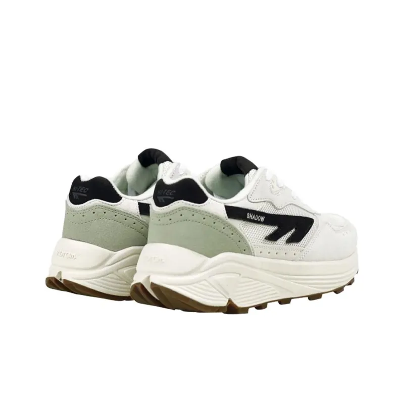 HI TEC Anti Slip Wear Resistant Low Top Casual Shoes Unisex White Black-4
