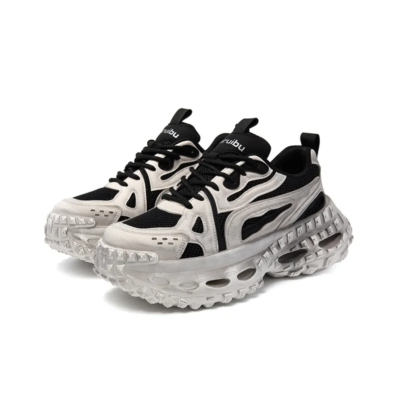 GNVA Abrasion Resistant Low Top Chunky Sneakers Men's-7