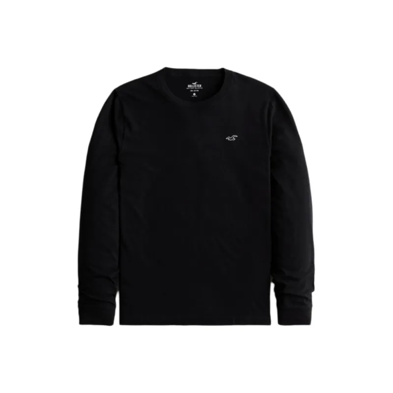 Hollister T Shirts Men Black-0