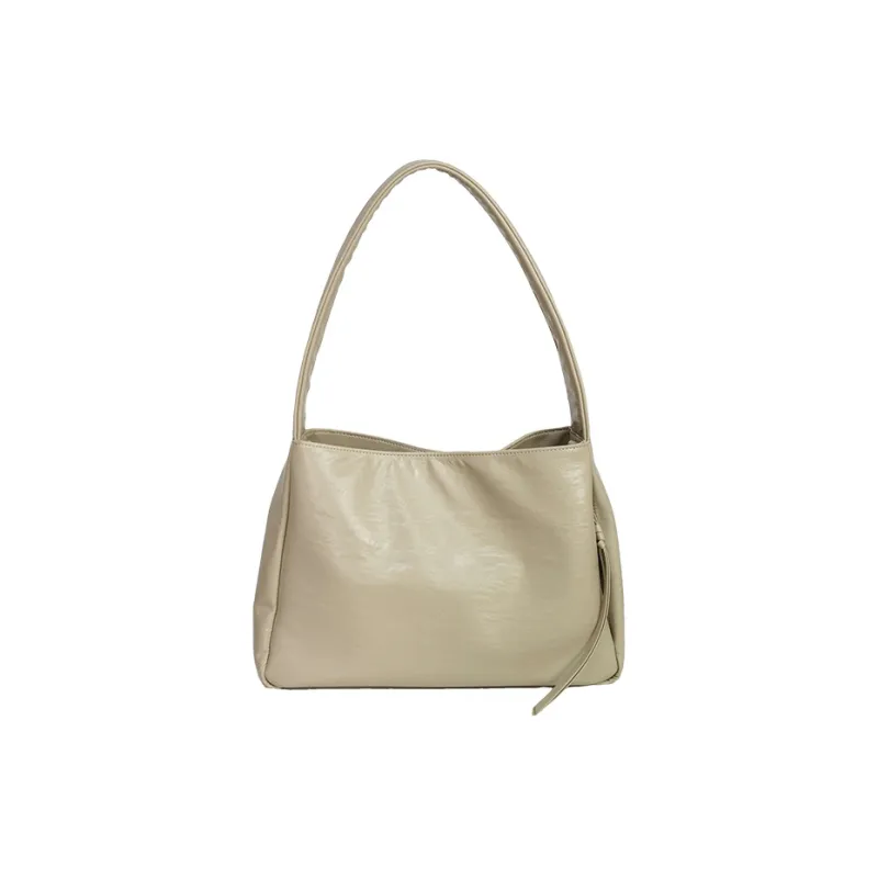 BEMIX PETS Artificial Leather Shoulder Bag Regular Women's Black/Milk Tea-3