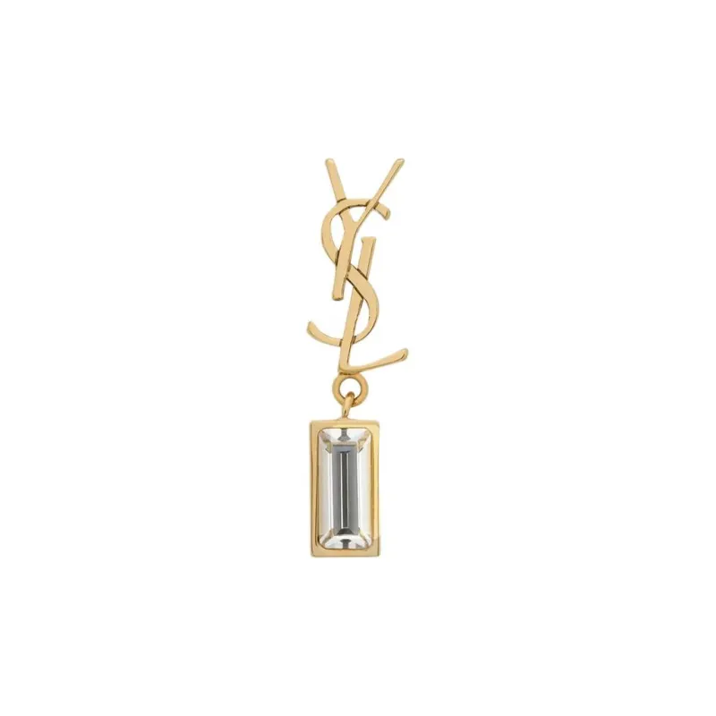 SAINT LAURENT Cassandre Single Earring-0