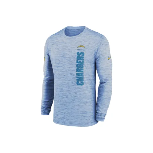 Nike Los Angeles Chargers Sideline Velocity Men's Nike Dri FIT Nfl Long Sleeve T Shirt