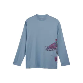 Y 3 Graphic Printed Long Sleeve T Shirt