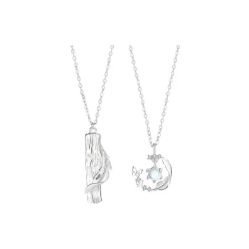 Eclater 925 Sterling Silver Necklaces Unisex